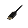 Startech.Com 3ft DisplayPort to DVI Active Adapter Converter Cable –Black DP2DVIMM3BS